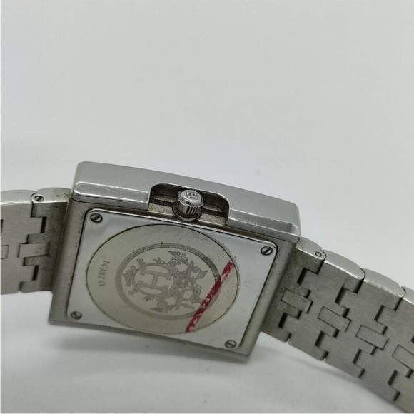 Hermès BE1.210 25mm Women's Watch - White Dial, Silver Bracelet, Model 3555451 - Picture 8 of 8